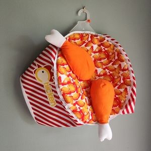 Large Pet Dog Bucket Of Chicken Halloween Costume